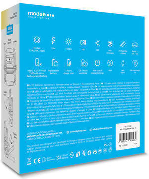Modee Lighting Στεγανός Προβολέας LED 10W Φυσικό Λευκό 4000K IP54