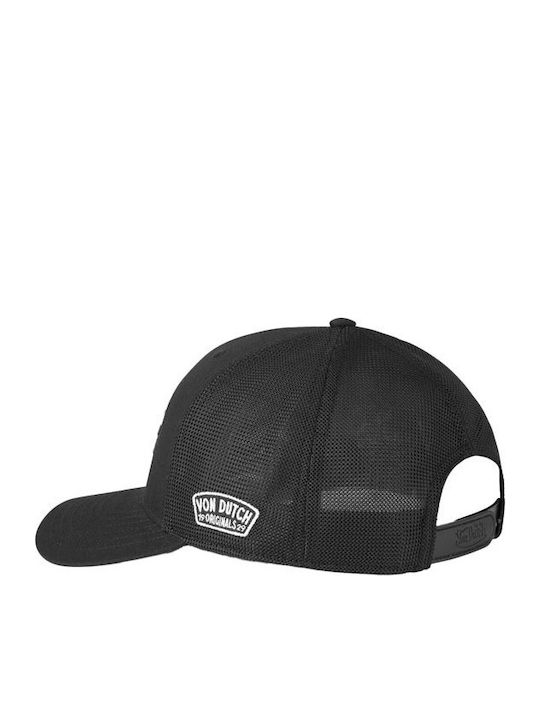 Von Dutch Kinderhut Stoff Schwarz