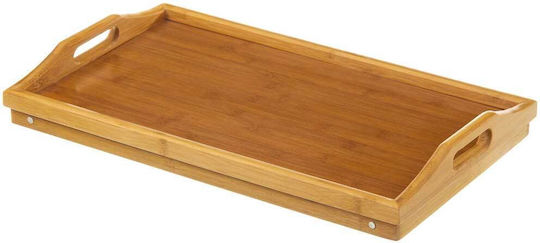 Bakaji Bambus Bett-Tablett 50x30x22cm