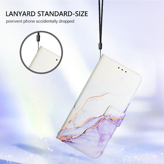 Book Tempered Glass Purple (TCL 50 SE)