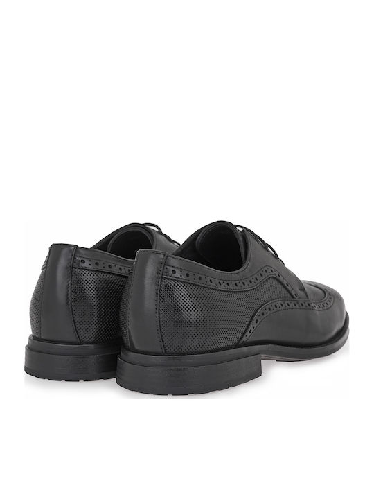 Δερμάτινα Ανδρικά Oxfords Μαύρα