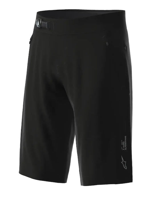 Men's Black Cycling Bermuda