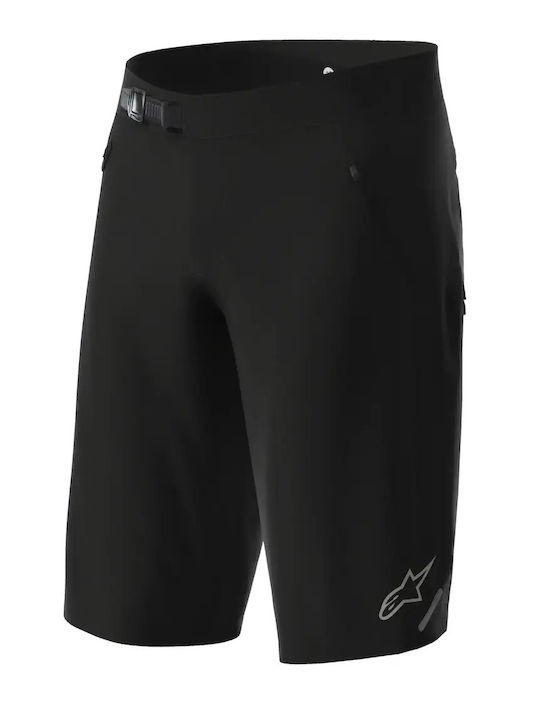 Men's Black Cycling Bermuda