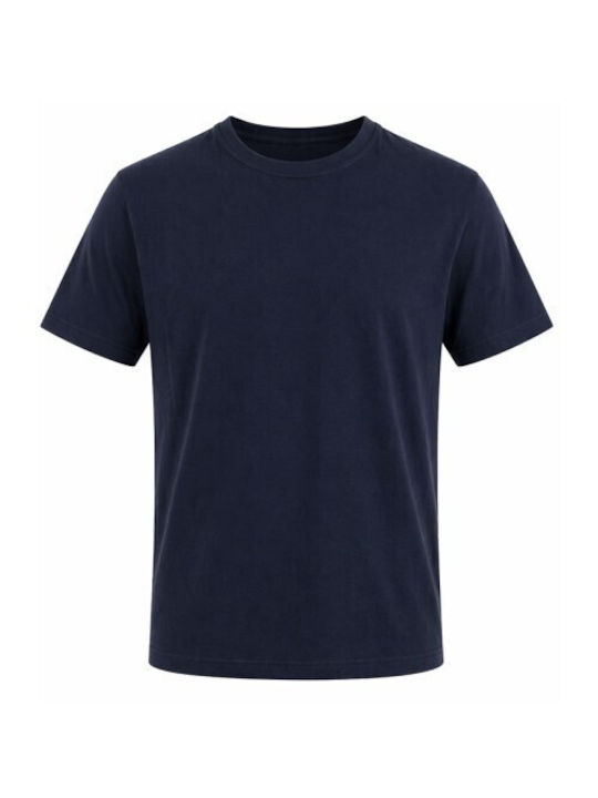 Cotton Point Ανδρικό Διαφημιστικό T-shirt Κοντομάνικο Σκούρο Μπλε