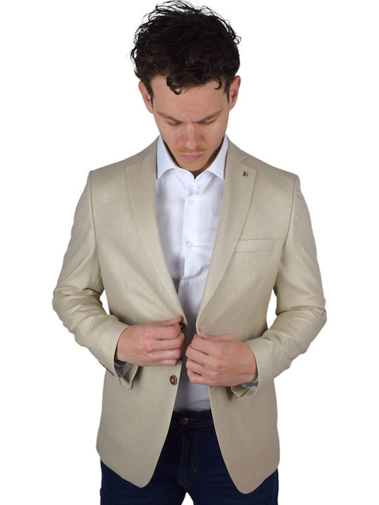 Men’s Suit Jacket Beige