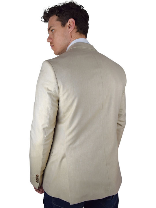 Men’s Suit Jacket Beige