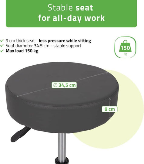 Habys Medical Stool Gray T-TACHAO016