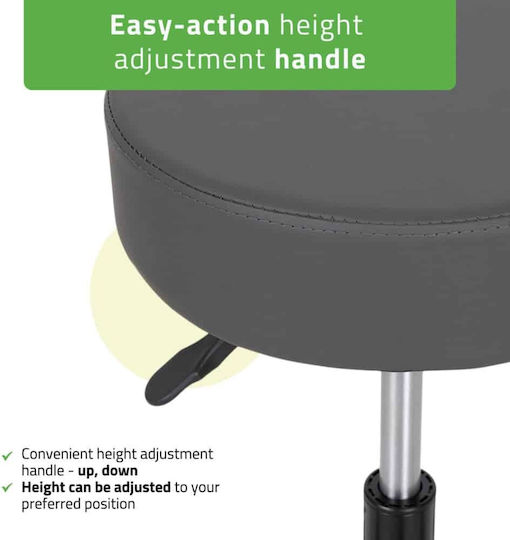 Habys Medical Stool Gray T-TACHAO015