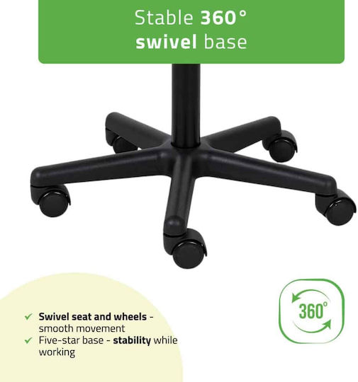 Habys Medical Stool Gray T-TACHAO015