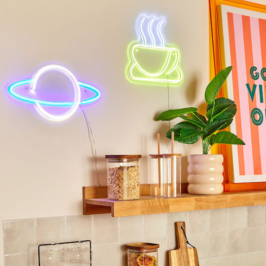 Neon Διακοσμητικό Φωτιστικό Cafe LED