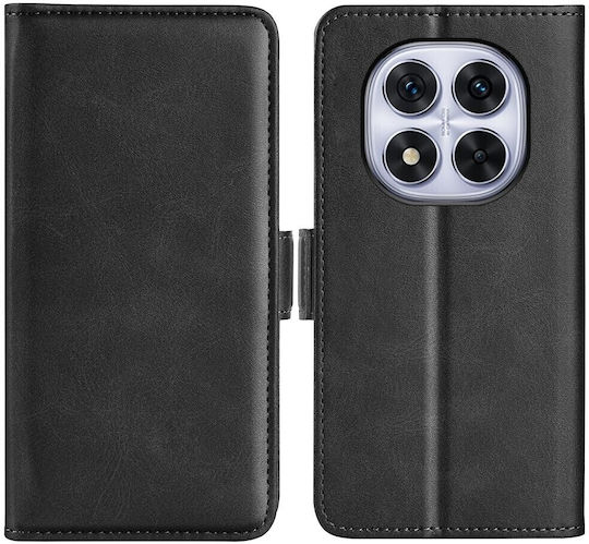 Book Gehärtetes Glas Schwarz Redmi Note 14 Pro 5G Poco X7Realme 14 Pro