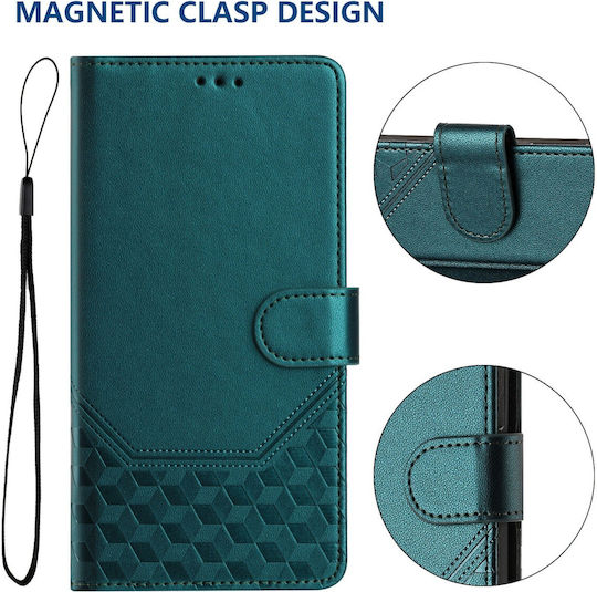 Book Tempered Glass Πράσινο (TCL 50 SE)