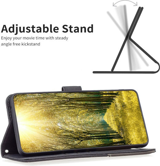 Book Tempered Glass Black (TCL 306 / 305 / 30 SE / 30E)