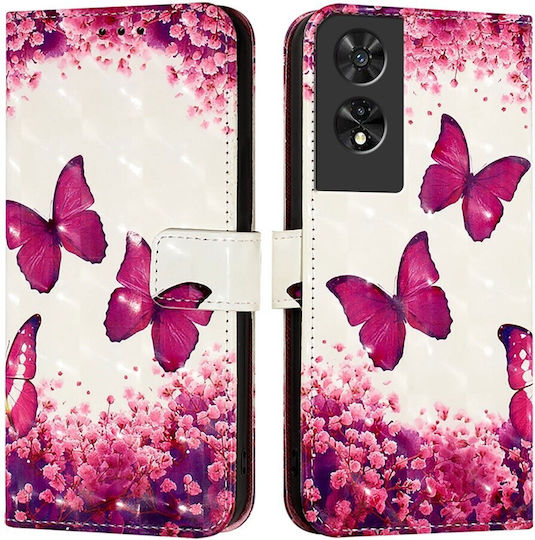 Калъф Книга Закалено Стъкло TCL 505