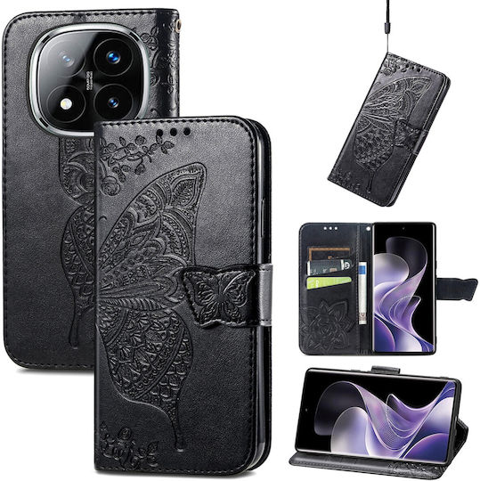 Book Tempered Glass Black Redmi Note 14 Pro 4G Realme 14 Pro