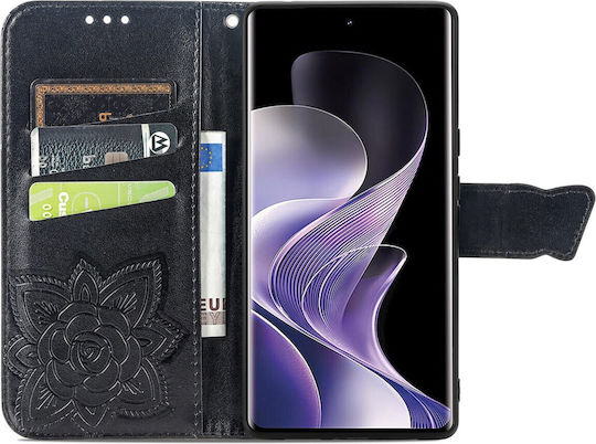 Book Tempered Glass Black Redmi Note 14 Pro 4G Realme 14 Pro