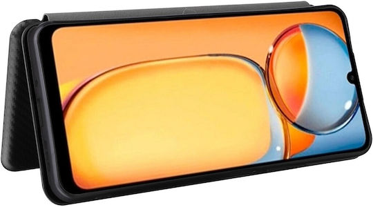 Book Tempered Glass Black Redmi 13C 4G / Poco C65 4G Realme C65