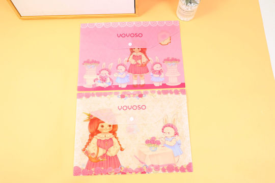 Папка за архивиране документи A4 'egg Roll Sister Rose Manor' с копче