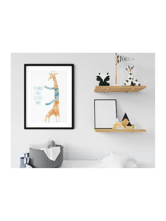 Παιδική Αφίσα Little Giraffe 50x40εκ.