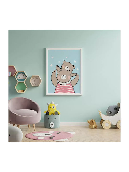 Παιδική Αφίσα Momma Bear 50x40εκ.