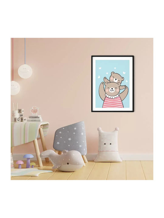 Παιδική Αφίσα Momma Bear 50x40εκ.