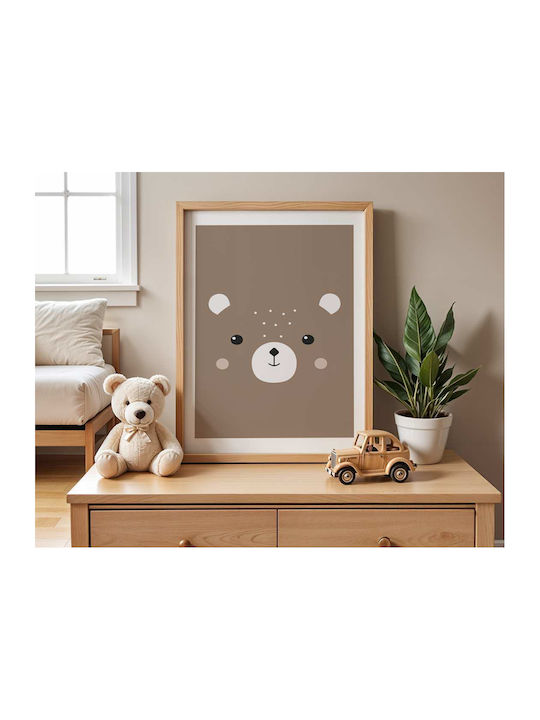 Kinderposter Bärchen 50x40cm