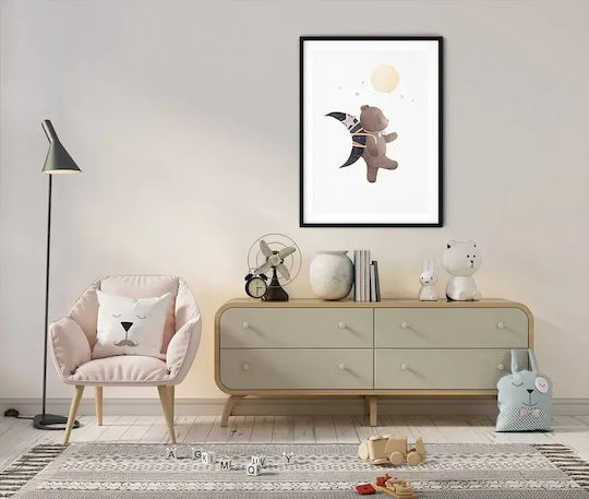 Kids Poster Bear 50x40cm