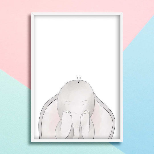 Poster pentru Copii Elefănțel 50x40 cm