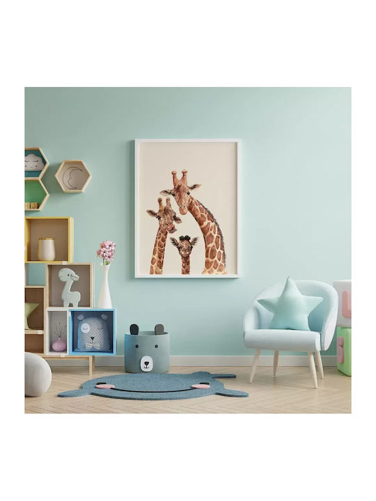 Παιδική Αφίσα Giraffe Famliy 50x40εκ.
