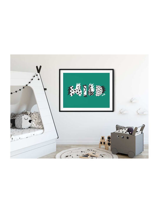 Poster Pentru Copii Wild Zebra 50x40cm