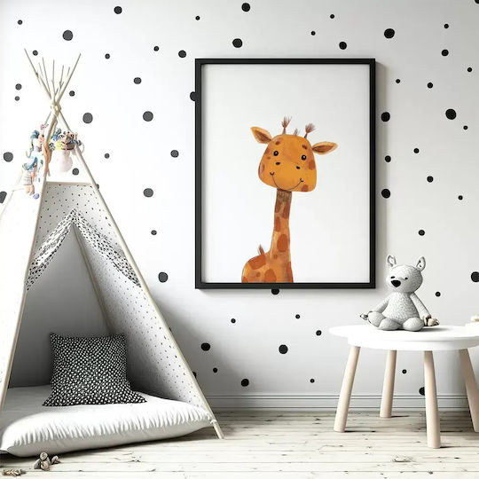 Παιδική Αφίσα Giraffe 50x40εκ.