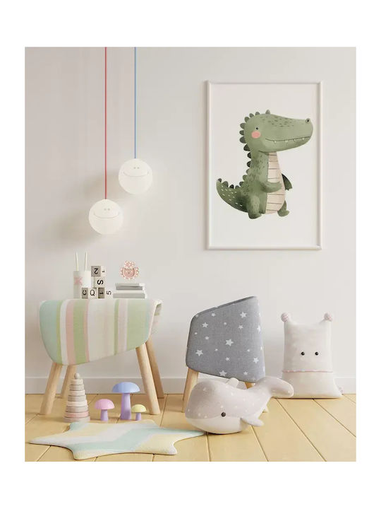 Παιδική Αφίσα Little Dinosaur 50x40εκ.