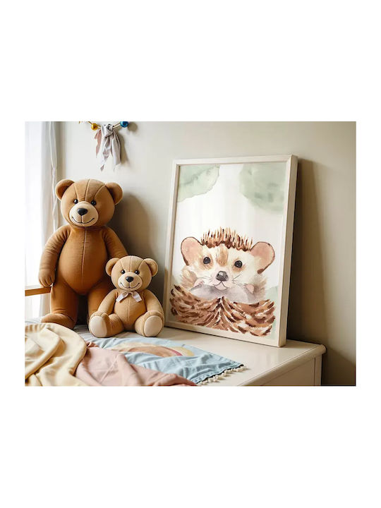Παιδική Αφίσα Σκαντζοχοιράκι 50x40εκ.