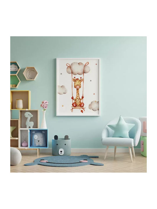 Παιδική Αφίσα Giraffe In The Sky 50x40εκ.