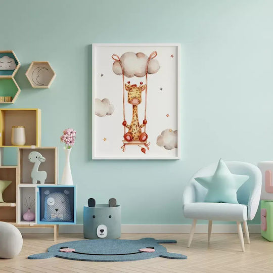 Παιδική Αφίσα Giraffe In The Sky 50x40εκ.