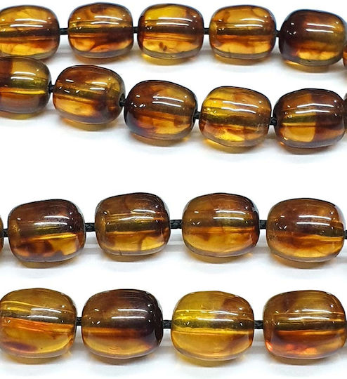 Roloi Komboloi Worry Beads with 33 Beads Made of Resin Length 33cm Multicolour