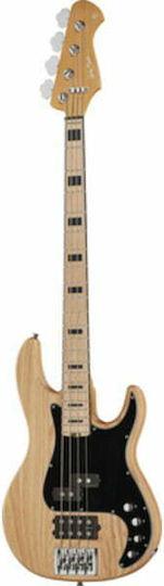 Harley Benton Elektrischer Bass Enhanced Natural