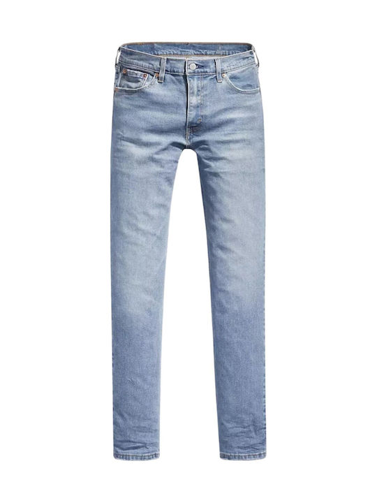 511 Pantaloni Jeans pentru Bărbați cu Croială Slim Îngustă Albastru deschis