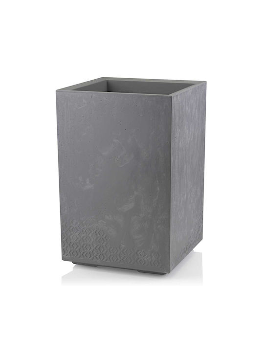 HowHomely Γλάστρα Τσιμεντένια Gray 60εκ.