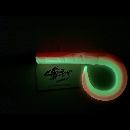 Soul Lures Snipe Eel Momeli Artificiale 160gr #15 Khaki - Verde Luminos