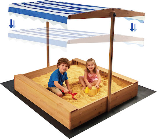 Moni Sandbox De Joacă Cu Tobogan Bej