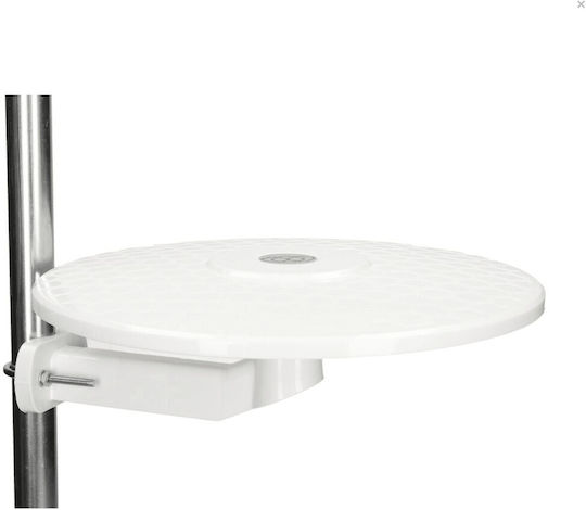 Pankatefthyntiki 22009-116 Outdoor TV Antenna (Does Not Require Power) White
