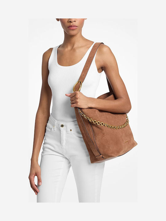 Michael Kors Естествена Кожена Дамска Тоут Чанта