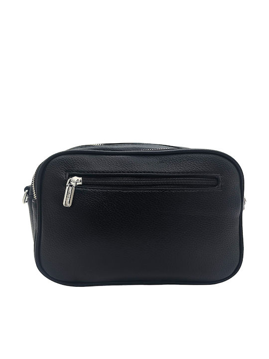 Fabric Women's Shoulder Bag Black