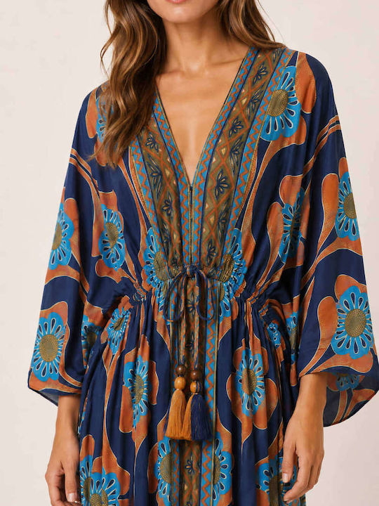Summer Maxi Dress Dark Blue