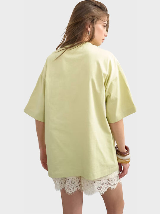 Γυναικείο Oversized T-shirt Lime