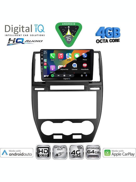 Digital IQ Car Audio System for Land Rover Freelander 2006-2014 (Bluetooth/USB/WiFi/GPS/Apple CarPlay/Android Auto) with 9" Touch Screen