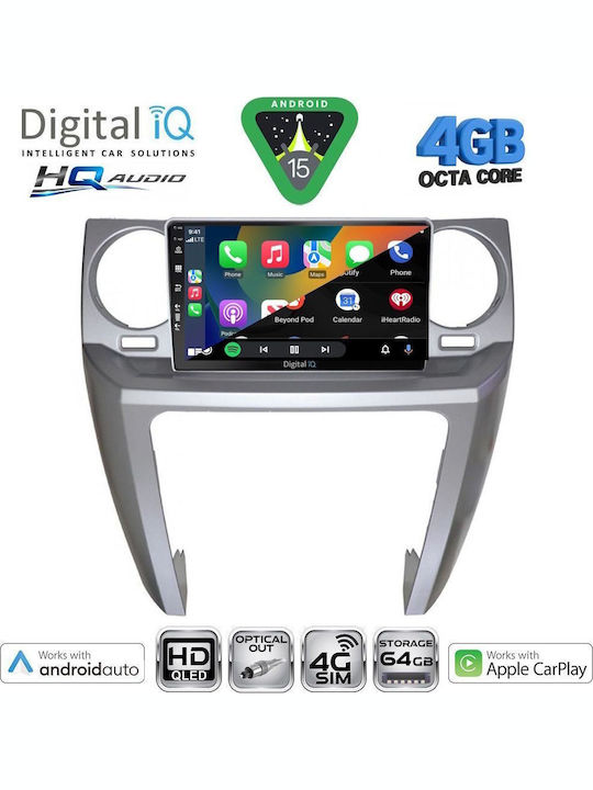 Digital IQ Car Audio System for Land Rover Discovery 2004-2009 Bluetooth USB WiFi GPS Apple CarPlay Android Auto with 9" Touch Screen