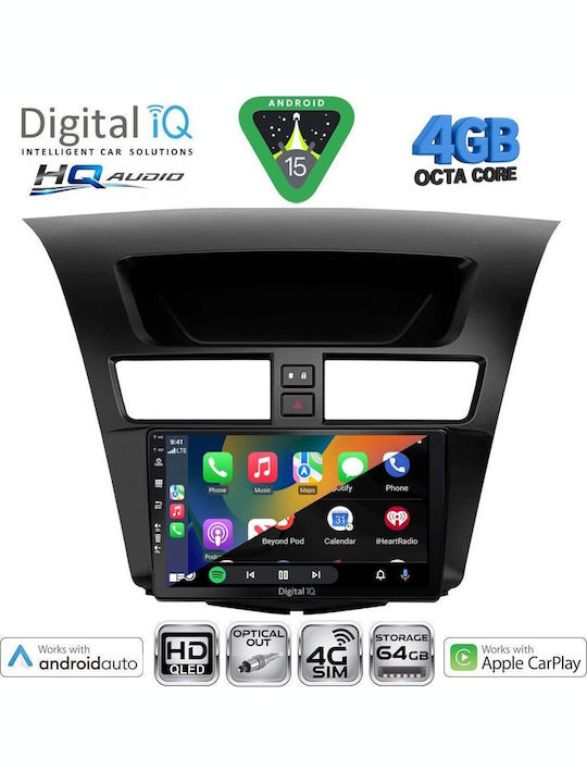 Digital IQ Car Audio System for Mazda BT-50 2012-2019 (Bluetooth/USB/WiFi/GPS/Apple CarPlay/Android Auto) with 9" Touch Screen