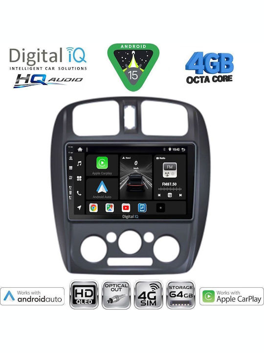 Digital IQ Car Audio System for Lexus NX 2014-2022 (Bluetooth/USB/WiFi/GPS/Apple CarPlay/Android Auto) with 9" Touch Screen